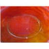 Image 5 : Carnival (or Red) Glass Hen on Nest (6.5" Long)