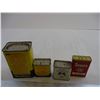 Image 2 : (3) Blue Ribbon Spice Tins + Seneca Tin