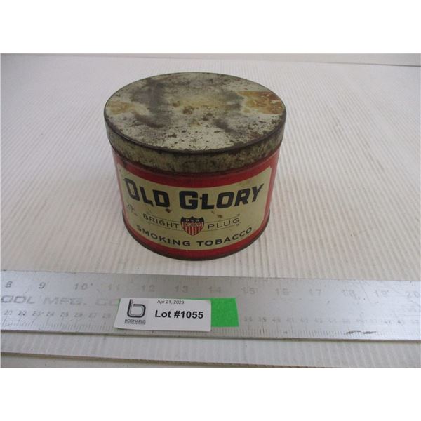 Old Glory Tobacco Tin