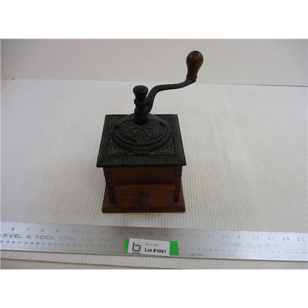 Craig A. Smith Coffee Mill/Grinder w/ Drawer (8")