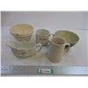 Image 1 : (5) Assorted Pieces of Stoneware (including Medicine Hat and Nelson Ware)