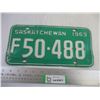 Image 1 : 1969 Saskatchewan Farm License Plate