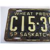 Image 2 : 1952 Saskatchewan Wheat Province License Plate