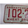 Image 2 : 1958 Saskatchewan Wheat Province License Plate