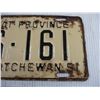 Image 3 : 1951 Saskatchewan Wheat Province License Plate