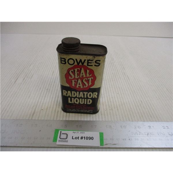 Bowes Seal Fast Radiator Liquid Tin w/ Contents (4.75  Tall)