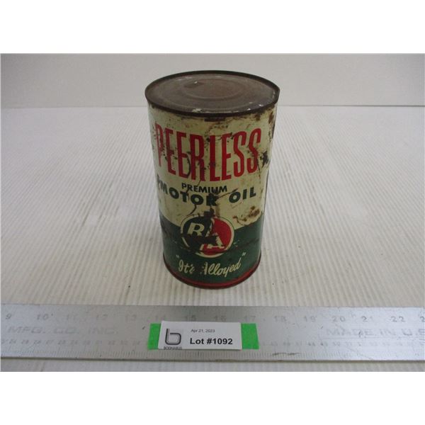 BA Peerless Motor Oil Can (Quart)