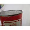 Image 7 : White Roase Motor Oil Can w/ Paper (Cardboard?) Label