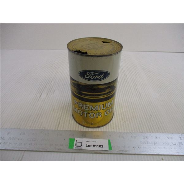 Ford Motor Oil Can