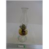Image 1 : Clear Oil Lamp w/ Chimney