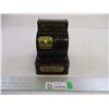 Image 1 : Maple Leaf Cash Register Coin Bank w/ Coins