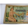 Image 2 : Mission Beverages Cardboard Advertising Sign (28x19.5)