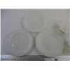 Image 2 : (3) Fire King Plates + (2) Fruit Bowls