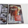 Image 3 : (2) Tin Coca-Cola Signs (8X11)