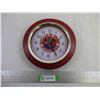 Image 1 : William Penn Motor Oil Battery Clock (Round 9.5")
