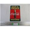 Image 1 : Tin Coca-Cola Sign (6x10)