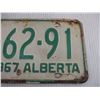 Image 3 : 1867-1967 Alberta License Plate