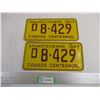Image 1 : Pair of 1967 Saskatchewan License Plates