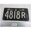 Image 1 : 1950 Ontario License Plate