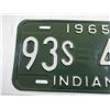 Image 2 : 1965 Indiana License Plate