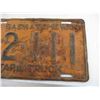 Image 3 : 1939 Saskatchewan License Plate