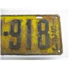 Image 3 : 1923 Saskatchewan License Plate