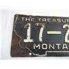 Image 2 : 1953 Montana License Plate