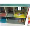 Image 6 : Vintage Tin Doll House(25" Long) w/ Furniture