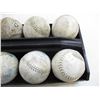 Image 3 : (8) Baseballs w/ Tray