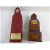 Image 3 : (2) Canadian Rye Whisky Elevator Decanters (11" Tall)