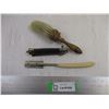 Image 1 : Straight Razor Comb, Shaving Brush