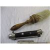 Image 5 : Straight Razor Comb, Shaving Brush