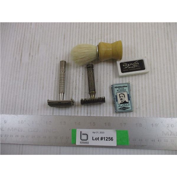 Shaving Related Items (Blades Brush)