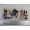 Image 1 : (7) Mini Dolls (5" Tall)
