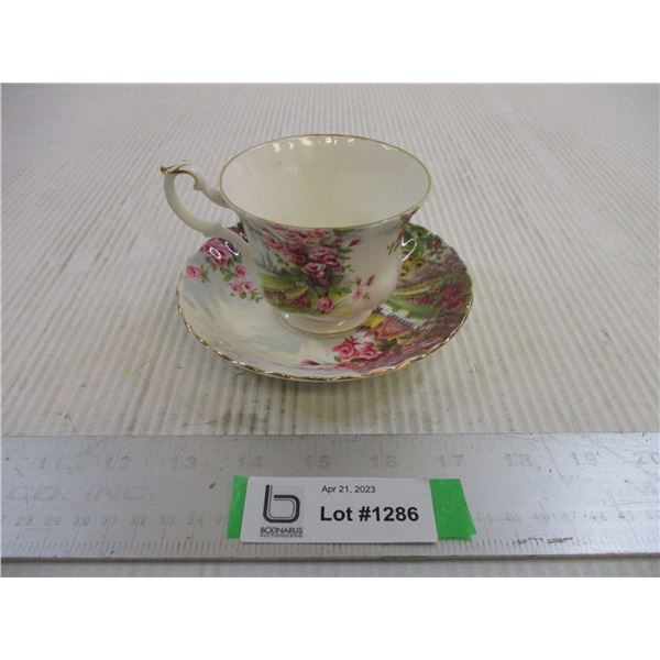 Royal Albert Country Scenes Cup and Saucer