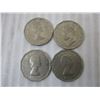 Image 4 : ^Canadian Nickels (1950,57,58,59)