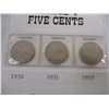 Image 2 : ^Canadian King George V Nickels (1930,31,32 )