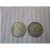 Image 2 : ^(2) 1949 Canadian Dimes