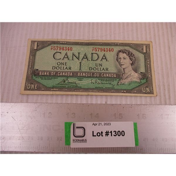 ^1954 Canadian One Dollar Bill (5794340)