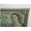 Image 4 : ^1954 Canadian One Dollar Bill (9164483)