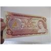 Image 3 : ^1974 Canadian Two Dollar Bill