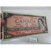 Image 3 : ^1954 Canadian Two Dollar Bill