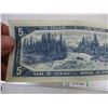 Image 4 : ^1954 Canadian Five Dollar Bill