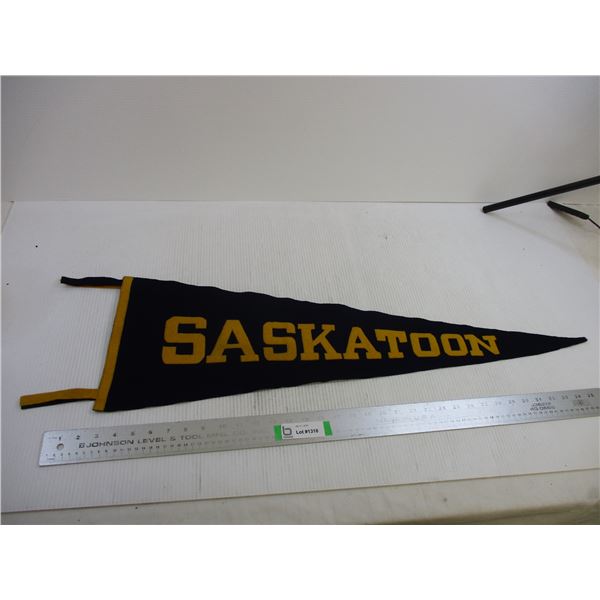Vintage Saskatoon Pennant