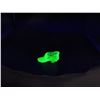 Image 1 : Uranium Glass Shoe Ornament (3" Long)