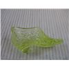 Image 4 : Uranium Glass Shoe Ornament (3" Long)
