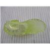 Image 5 : Uranium Glass Shoe Ornament (3" Long)
