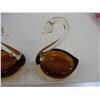 Image 3 : 2X the Bid Price--Art Glass Swans
