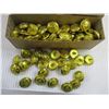 Image 2 : Box of 40 Canadian Military Seaforth Highland Brass Buttons (NEW)