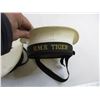 Image 4 : 2X the Bid Price-- (2) British RCN Seaman Caps (HMS East Bourne and HMS Tiger)